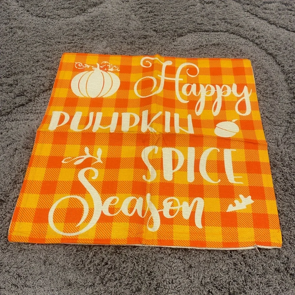 Set of 3 Fall Throw Pillow Covers